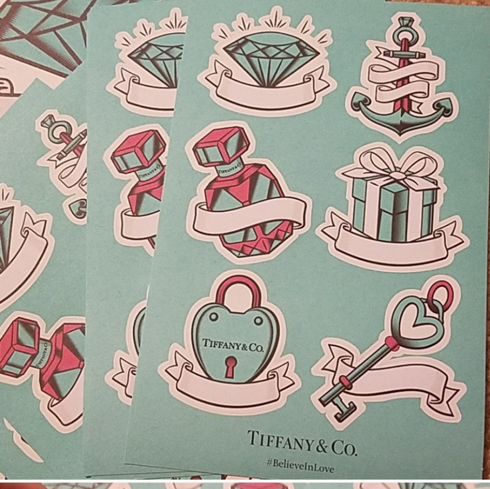 Tiffany & Co stickers